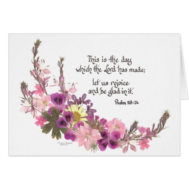 This is the day, Psalm 118:24 (Front Horizontal)