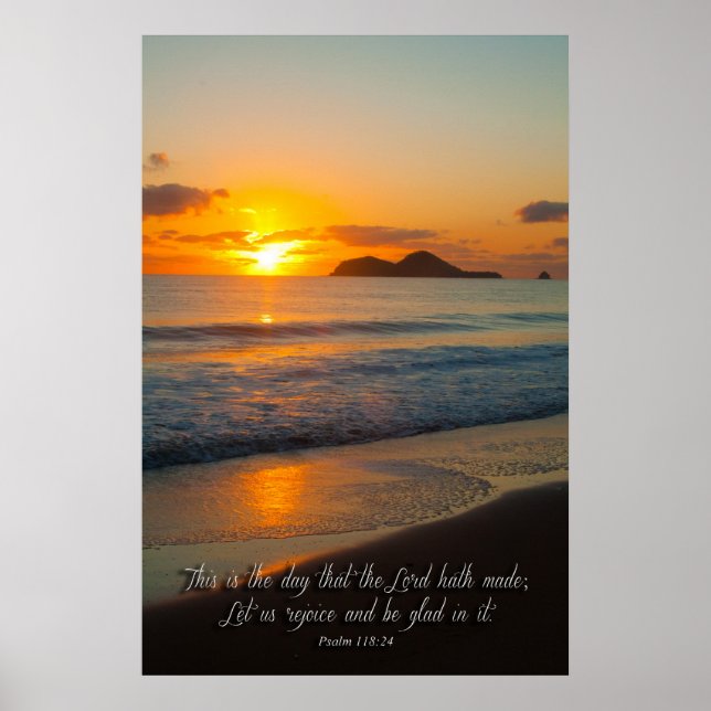 This is the day that the Lord has made Poster (Front)