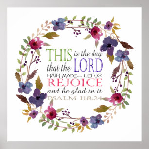 This is the Day that the Lord Hath Made Poster