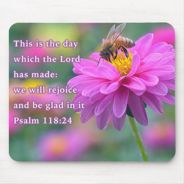 This is The Day the Lord Has Made Mousepad (Front)