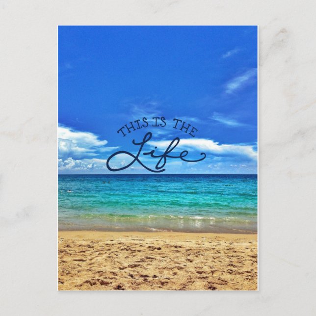 This is the Life Postcard (Front)