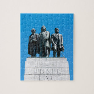 "This is the Place" Monument - Utah Jigsaw Puzzle