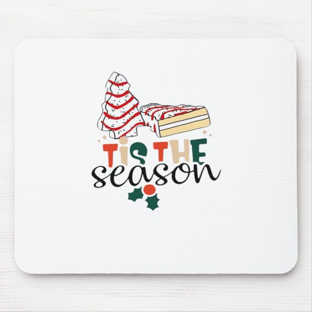 This Is The Season Christmas Mouse Pad (Front)