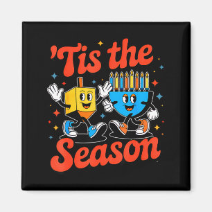 This Is The Season Happy Hanukkah Funny Jewish Cha Magnet