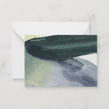 "This Is The Way": Original Abstract Note Card