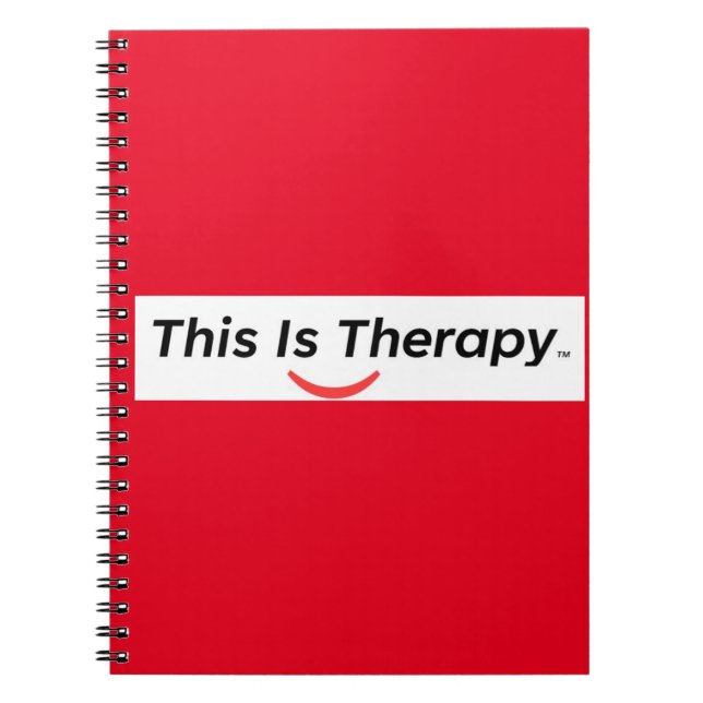 THIS IS THERAPY Notebook (Front)