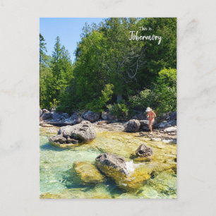 This is Tobermory- Ontario, Canada  Postcard