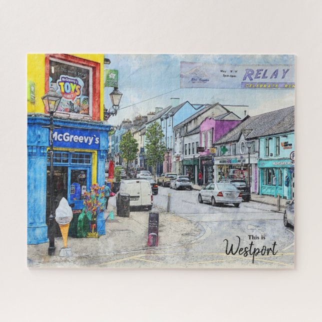 This is Westport-Ireland Jigsaw Puzzle (Horizontal)