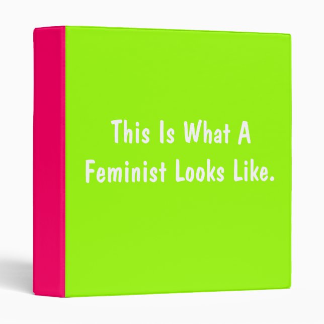 This is What a Feminist Looks Like Binder (Front/Spine)