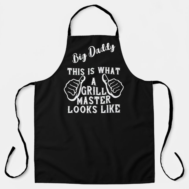 This is what a Grill Master Looks Like Apron (Front)