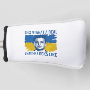 This Is What a Real Leader Looks Like Ukrain Golf Head Cover
