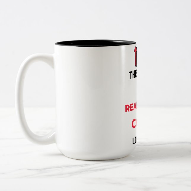 This Is What A Really Cool Cousin Looks Like 2 Two-Tone Coffee Mug (Left)