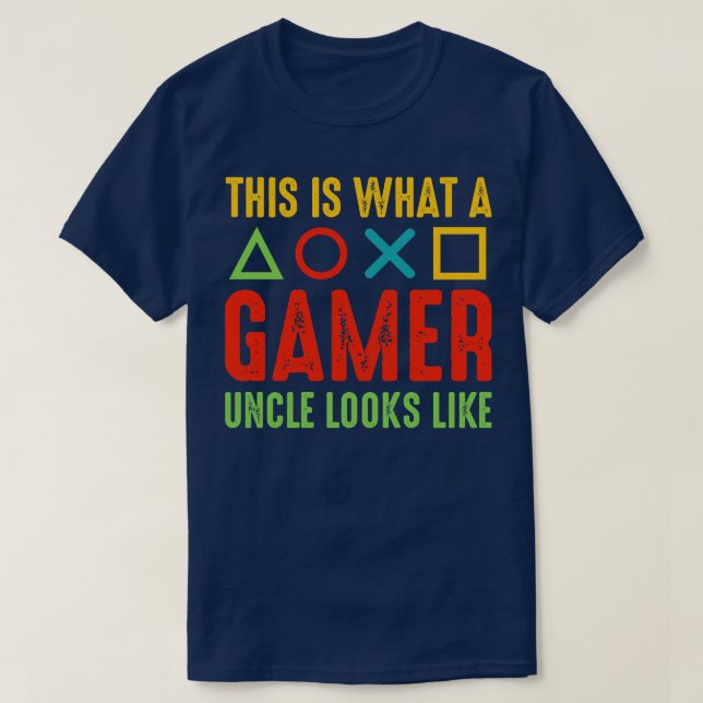 This Is What a Uncle Looks like T-Shirt (Design Front)