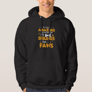 This is what an amazing aunt looks like Paw Siblin Hoodie