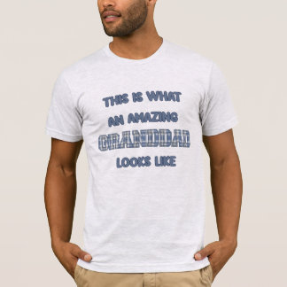 This Is What an Amazing Granddad Looks Like Plaid T-Shirt