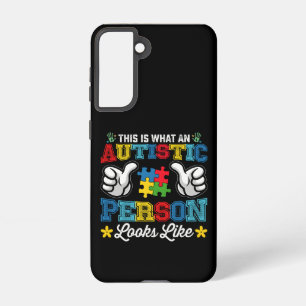 This Is What An Autistic Person Looks Like Autism Samsung Galaxy Case