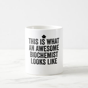 This Is What An Awesome Biochemist At Heart  Coffee Mug