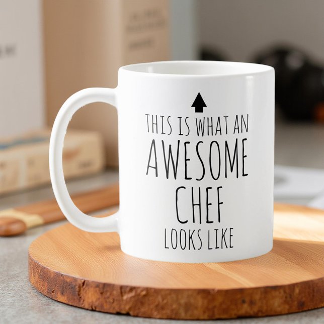 This is What an Awesome Chef Looks Like Coffee Mug (Creator Uploaded)
