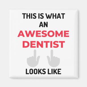 This Is What An Awesome Dentist Looks Like 2 Magnet
