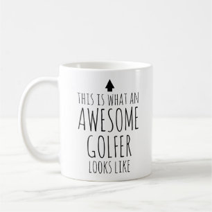 This is What an Awesome Golfer Looks Like Coffee Mug