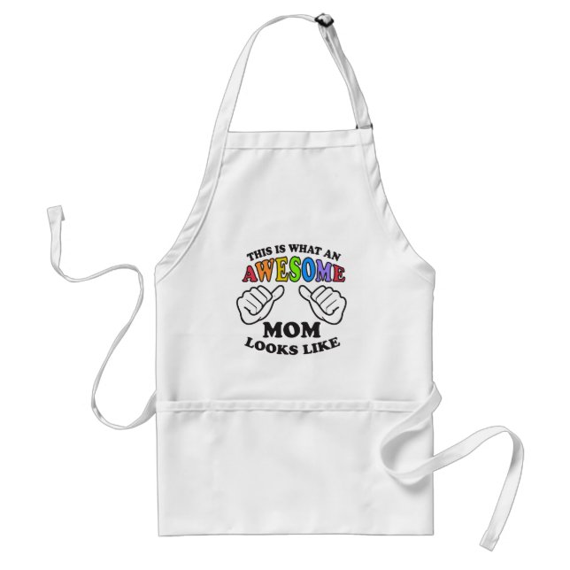 This Is What An Awesome Lesbian Mom Looks Like Standard Apron (Front)