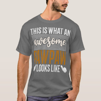This is what An Awesome Pawpaw looks like fathers  T-Shirt