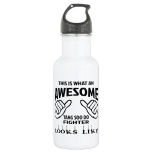 This is what an awesome Tang Soo Do Fighter looks 532 Ml Water Bottle