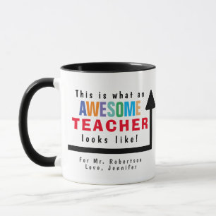 This is What an Awesome Teacher Looks Like Mug