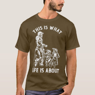 This Is What Life Is About Mother Mom Two Kids T-Shirt
