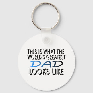 This Is What The World's Greatest Dad (2) Keychain