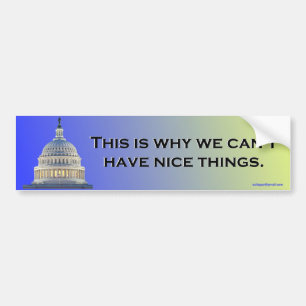 this is why we... bumper sticker