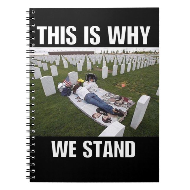 THIS IS WHY WE STAND NOTEBOOK (Front)