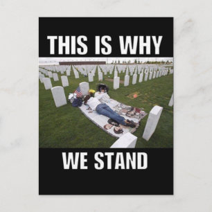 THIS IS WHY WE STAND POSTCARD