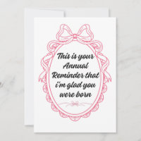 This is your annual reminder that im glad you were