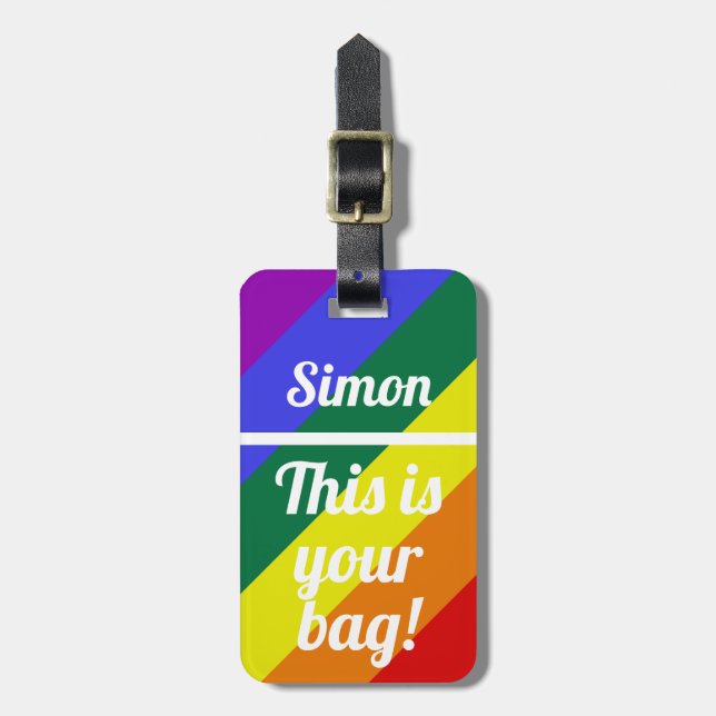 This is your bag Funny Luggage Tag (Front Vertical)