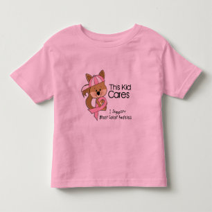 This Kid Cares Breast Cancer Awareness Toddler T-shirt