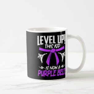 This Kid Is Now A Purple Belt Karate Taekwondo Mar Coffee Mug