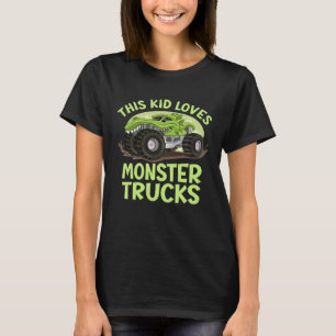 This Kid Loves Monster Trucks  3 T-Shirt