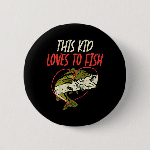 This Kid Loves To Fish Byb Fishing Family Matching 2 Inch Round Button
