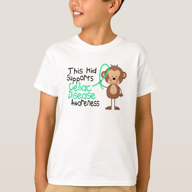 This Kid Supports Celiac Disease Awareness T-Shirt (Front)