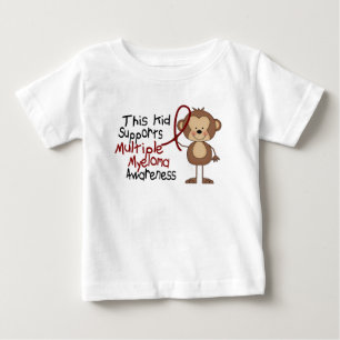 This Kid Supports Multiple Myeloma Awareness Baby T-Shirt