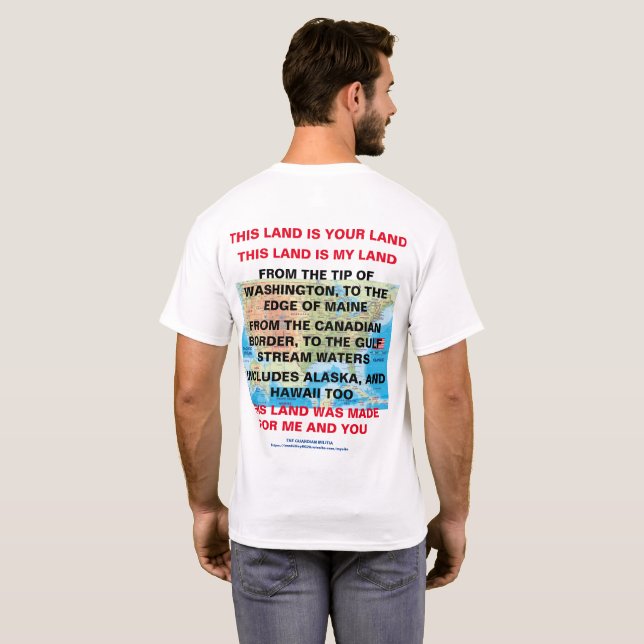 This Land Is Your Land Mens T-Shirt (Back Full)