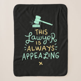This Lawyer Is Always Appealing Sherpa Blanket