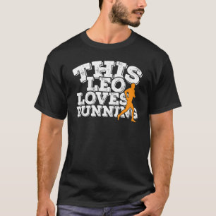 This Leo Loves Running T-Shirt