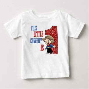 This Little COWBOY is 1 BIRTHDAY Tee