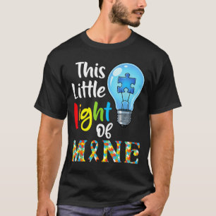 This Little Light Of Mine Autism Awareness Support T-Shirt