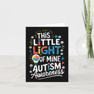 This Little Light-of Mine World Autism Awareness D Card