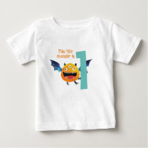 This little monster is One Baby T-Shirt