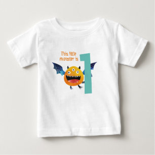 This little monster is One  Baby T-Shirt