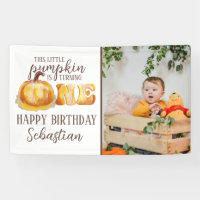 This Little Pumpkin Photo 1st Birthday Party